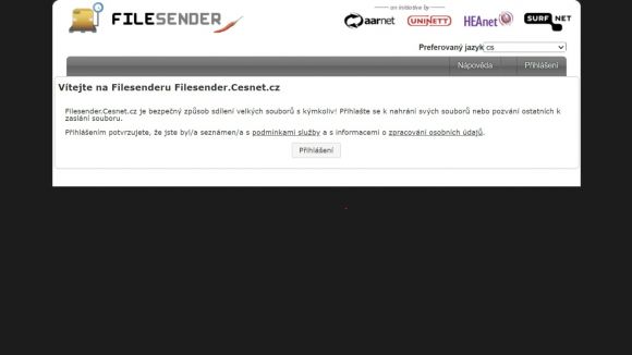 Filesender hp