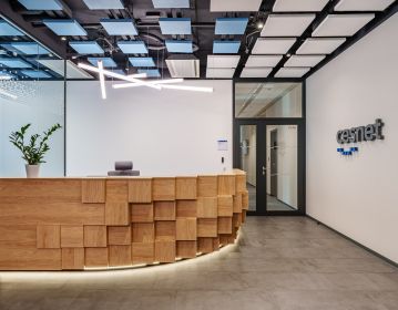 CESNET reception desk